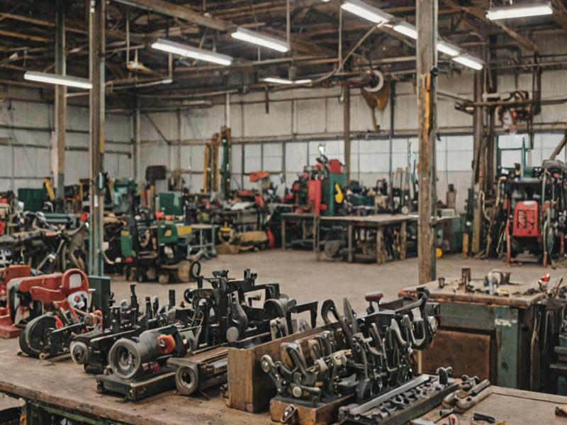 Farm equipment repair shop