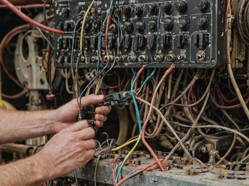 Farm equipment electrical repair